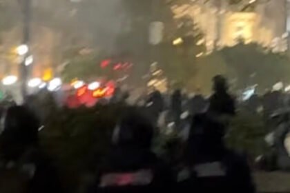 Billedet viser situationen i Tbilisi. Billeder er fra Publika.ge